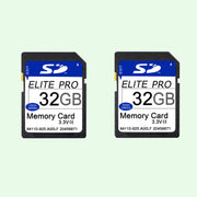 2 Piezas Tarjeta de Memoria Multifuncional para Cámaras de 32 GB Transferencia de Hasta 80 MB/s con 1080P HD, Disponible para Android, iPad y iPhone