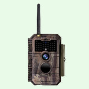 Wifi Cámara de Caza y Bluetooth Photo Conectarse a un Teléfono 24MP 1296P Impermeable con Visión Nocturna｜Detección de Acción｜Supervisión de la Finca | W600 Red